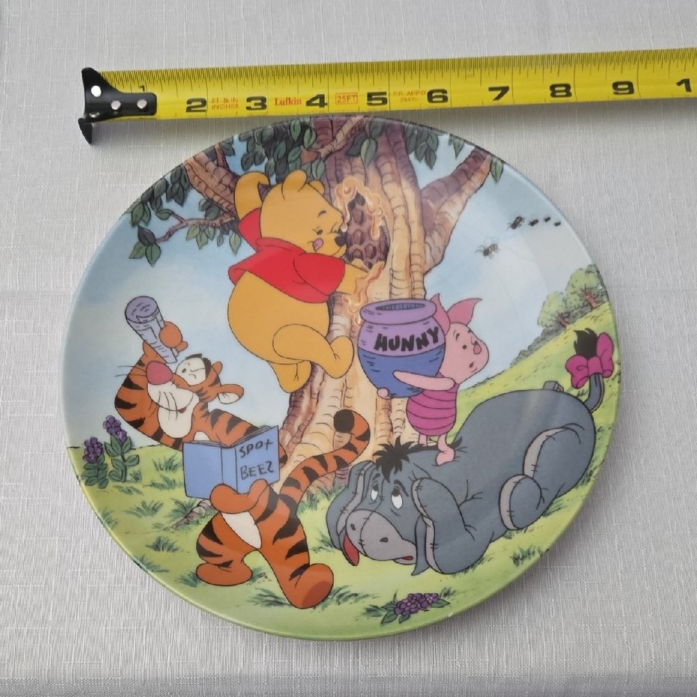 Winnie The Pooh Piglet Eeyore And Tigger Bradford Exchange Plate #6
